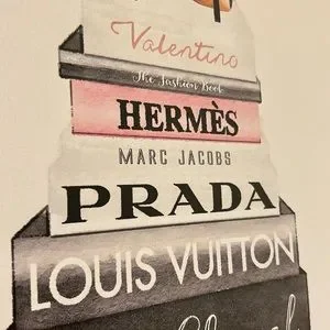 空箱　CHANEL, PRADA, HERMES 、Tiffany PRADA PERFORATED OFF WHITE LEATHER TOTE WITH POUCH